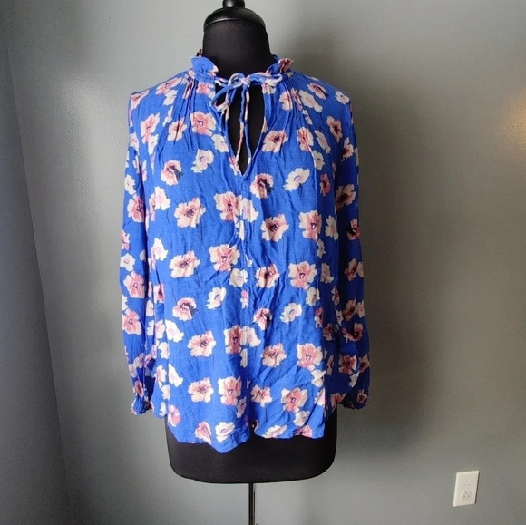 Lucky Brand Floral Long Sleeve Top - Picture 3 of 5